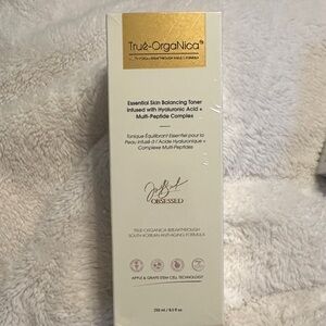 True-OrgAnica Essential Skin Balancing Toner - new sealed box